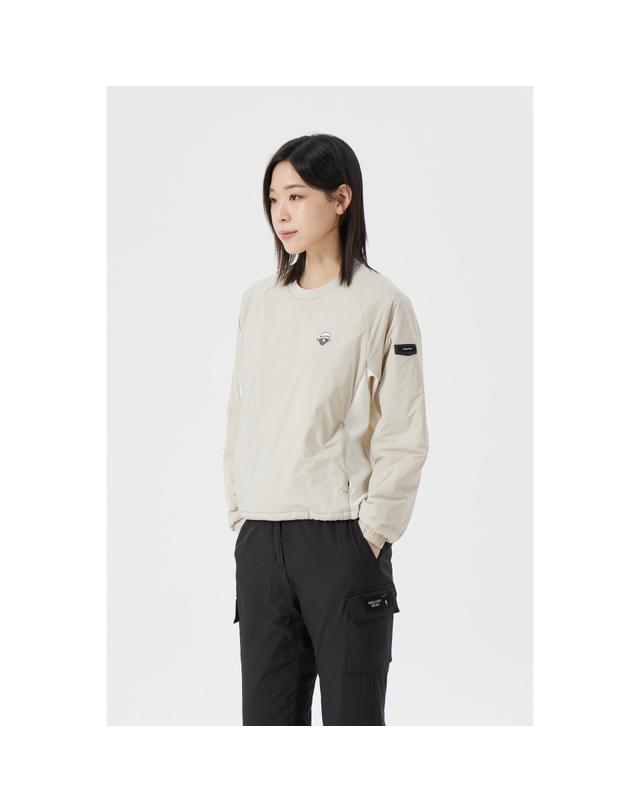 골든베어 (W) Padded Woven Sweat G5TAW25881GYX 착용컷