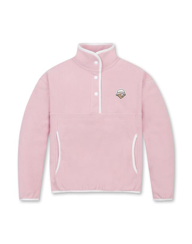 골든베어 (W) Micro Fleece BD Pullover G5TAW25821PIX 착용컷
