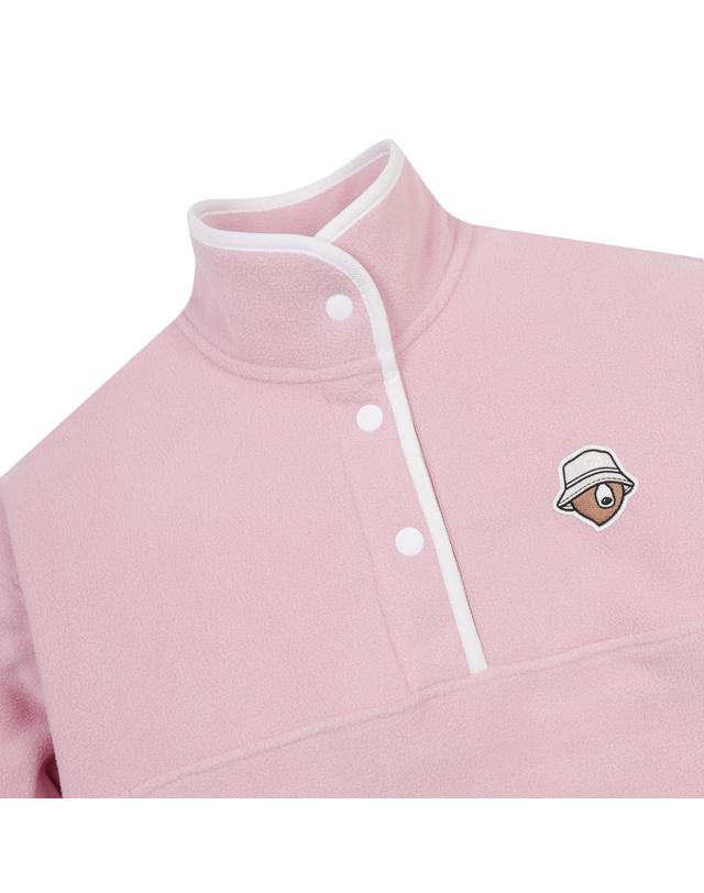골든베어 (W) Micro Fleece BD Pullover G5TAW25821PIX 착용컷