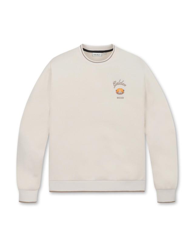 골든베어 (W) Fleece Lining Logo Sweat G5TAW25891IVX 착용컷