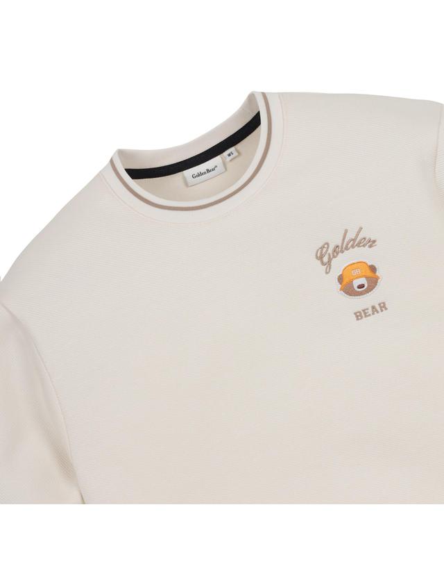 골든베어 (W) Fleece Lining Logo Sweat G5TAW25891IVX 착용컷