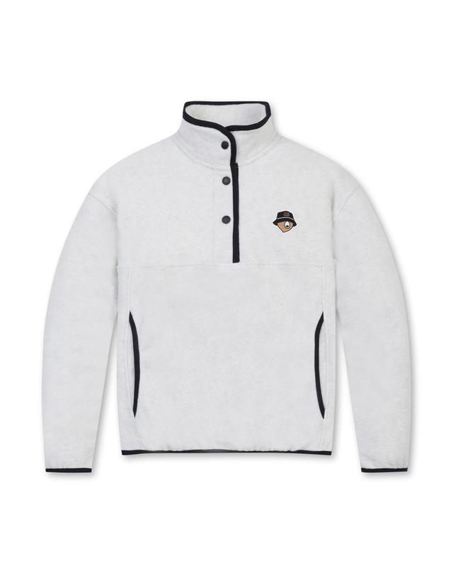 골든베어 (W) Micro Fleece BD Pullover G5TAW25821IVX 착용컷