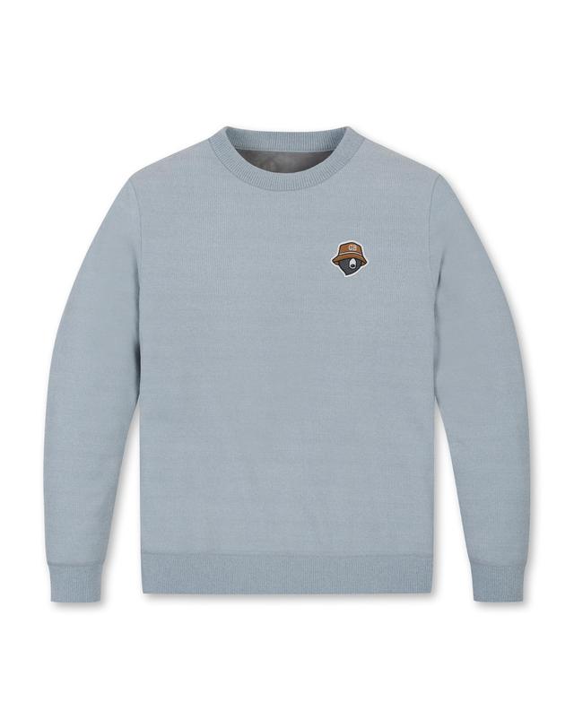 골든베어 Soft Boucle Bonded Fabric Pullover G4WAW25901BUX 착용컷