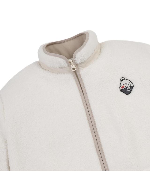 골든베어 (W) Fleece Hybrid Quilted Jacket G5UAW25931IVX 착용컷