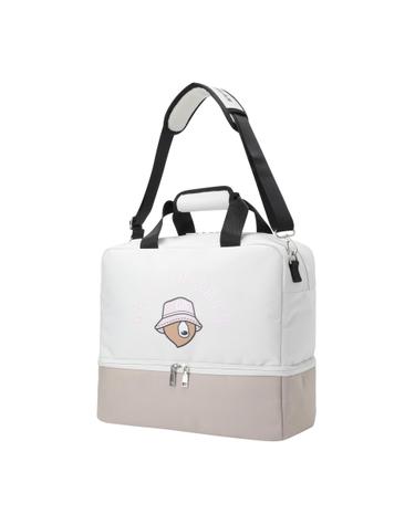 (U) Color Blocked Boston Bag  G6BOX26101BEX