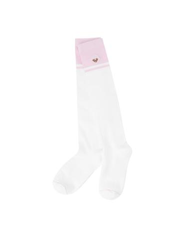 (W) Color Block Knee-Socks G6LAX26122PIX