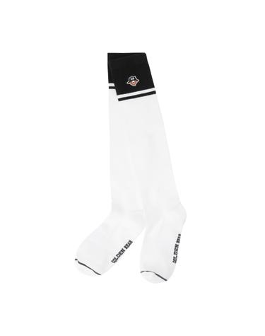 (W) Color Block Knee-Socks G6LAX26122BKX