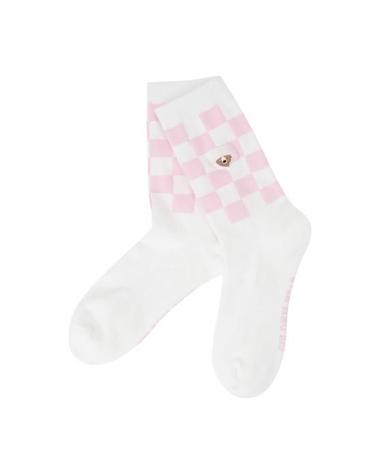 (W) Checkerboard Mid Socks G6LAX26312PIX