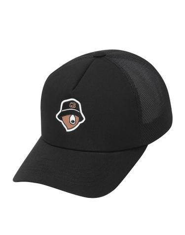 (M) Curved Logo Trucker Cap G6RAX26331BKX