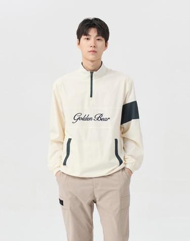 (남성) Woven Lined Half-Zip Pullover G4TAW26007IVX