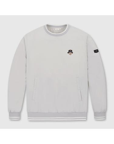(남성) Essential Crewneck Woven Pullover G4TAW26003GYX