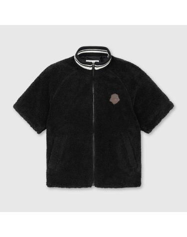 (여성) Short Sleeve Fleece Jacket G5UAW26201BKX