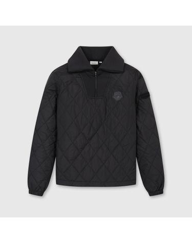 (여성) Quilted V-neck Sweat (SET UP) G5TAW26201BKX