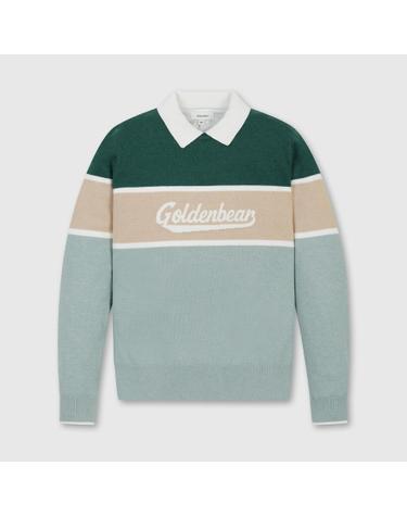 (여성) Border Stripe Collar Sweater G5WAW26201MIX