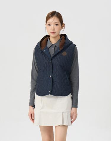 (여성) Quilted Hood Bib G5VAW26202NYX