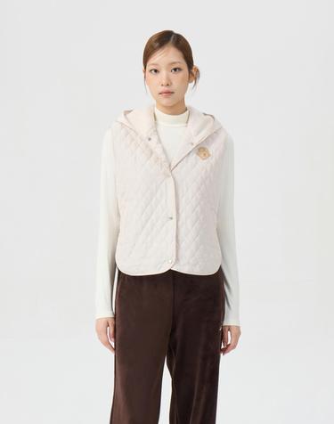 (여성) Quilted Hood Bib G5VAW26202IVX