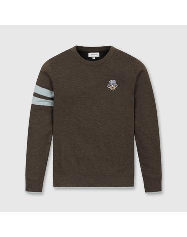 (여성) Back Graphic Crewneck Sweater G5WAW26001BRX
