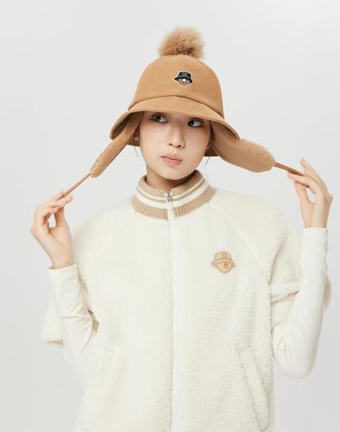 골든베어 (여성) Corduroy Earflap Buckethat G6RAX26400BRX