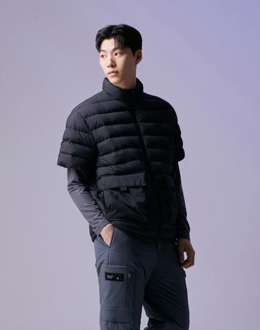 (남성) Quilted Half Sleeve Down Jumper G4UAW26503BKX