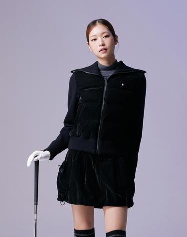 (여성) Knit Hybrid Down Jumper G5UAW26501BKX