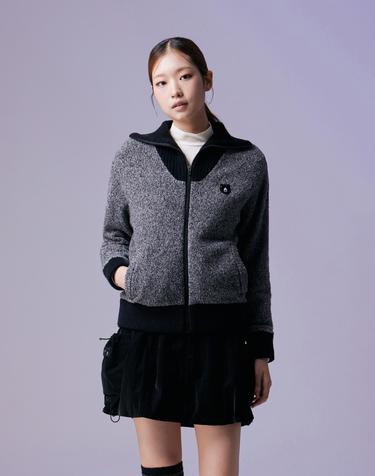 (여성) Melange Neck Point Sweater G5WAW26701DGX