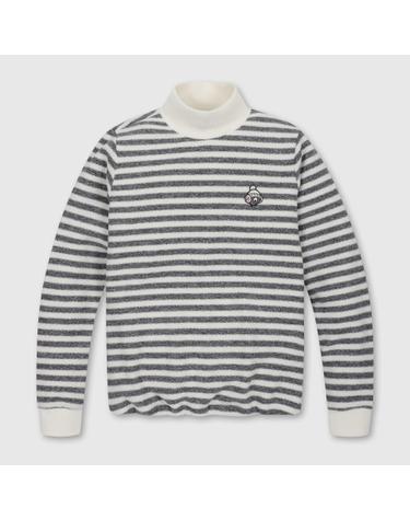 (여성) Stripe Turtle Neck T-shirt G5TAW26006IVX