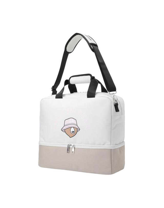 골든베어 (U) Color Blocked Boston Bag G6BOX26101BEX 착용컷