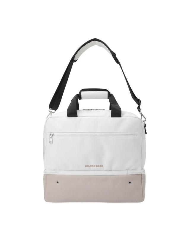골든베어 (U) Color Blocked Boston Bag G6BOX26101BEX 착용컷