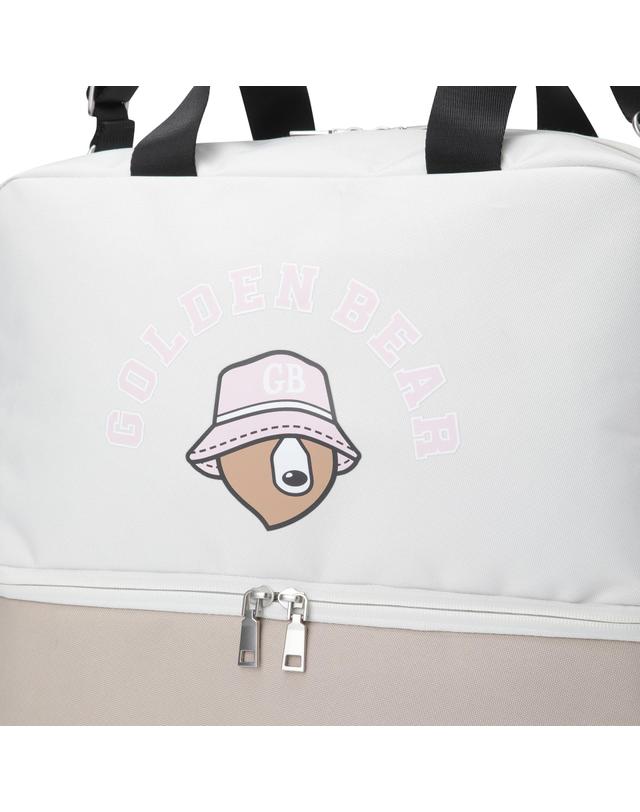 골든베어 (U) Color Blocked Boston Bag G6BOX26101BEX 착용컷