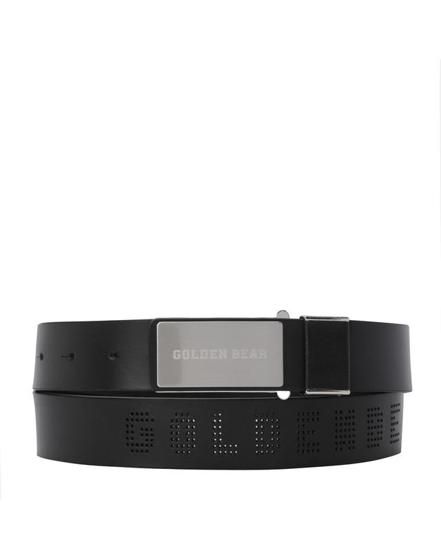 골든베어 (M) Italy Leather Belt G6ABX26101BKX 착용컷