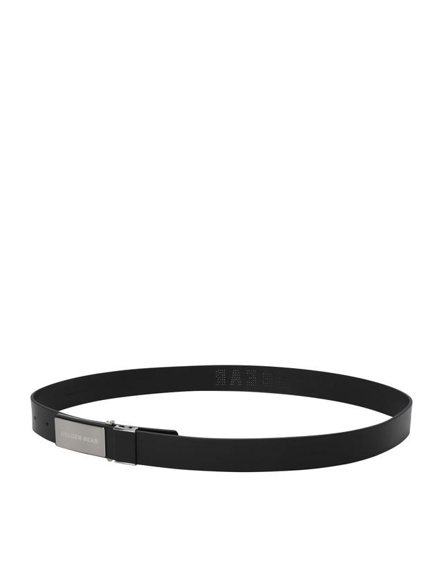 골든베어 (M) Italy Leather Belt G6ABX26101BKX 착용컷