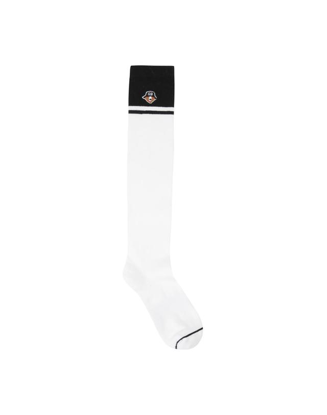 골든베어 (W) Color Block Knee-Socks G6LAX26122BKX 착용컷