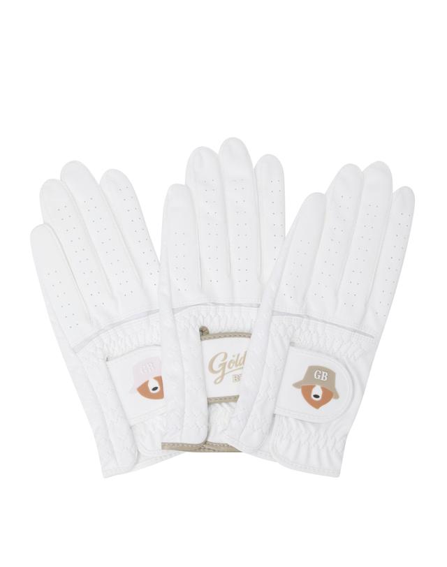 골든베어 (W) Women 3Pack Gloves G6HCX26112WHX 착용컷