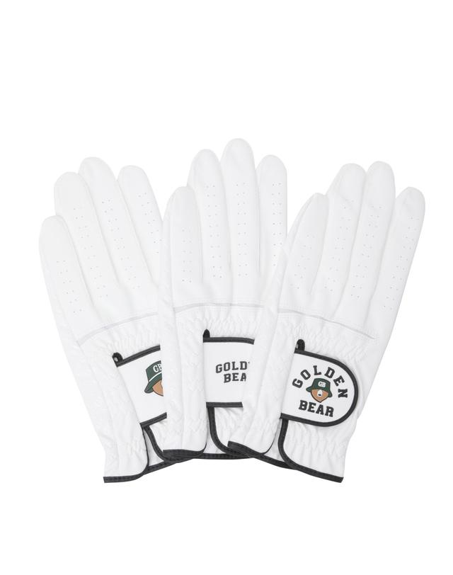골든베어 (M) Men 3Pack Gloves G6HCX26111WHX 착용컷