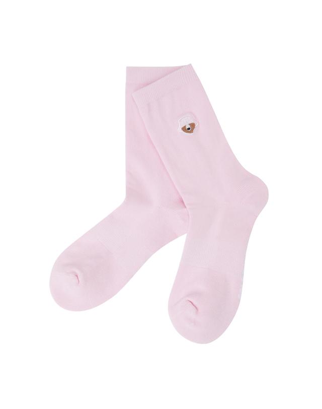 골든베어 (W) Bucket Bear Color Socks G6LAX26212PIX 착용컷