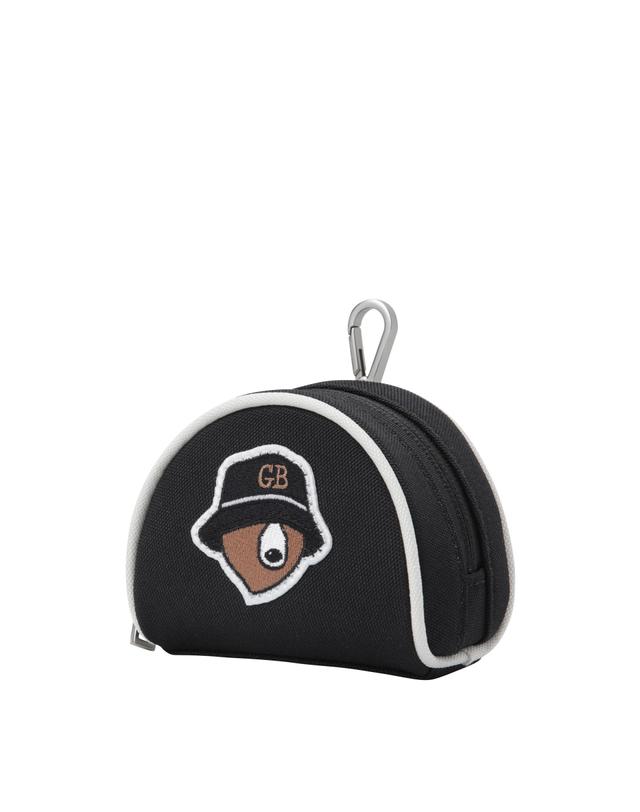 골든베어 (U) Half Moon Ball Pouch G6BAX26211BKX 착용컷