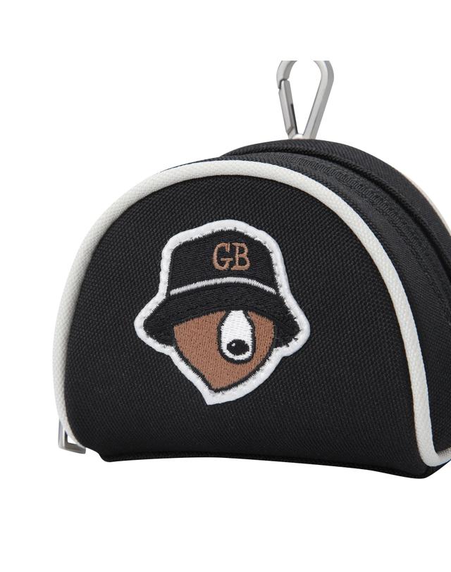 골든베어 (U) Half Moon Ball Pouch G6BAX26211BKX 착용컷