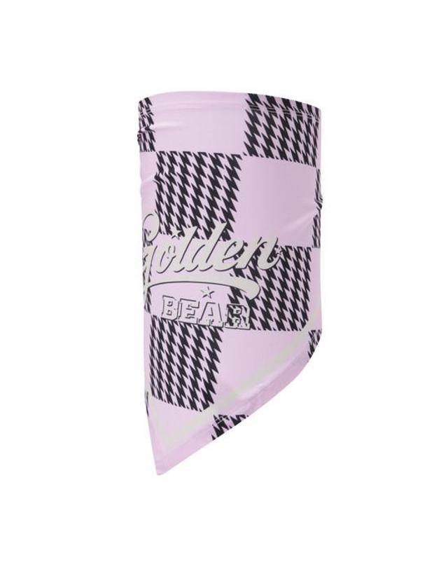 골든베어 (W) Checkerboard Scarf G6GJX26121PIX 착용컷