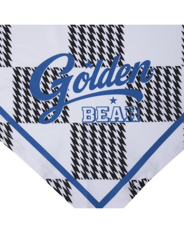 골든베어 (W) Checkerboard Scarf G6GJX26121WHX 착용컷