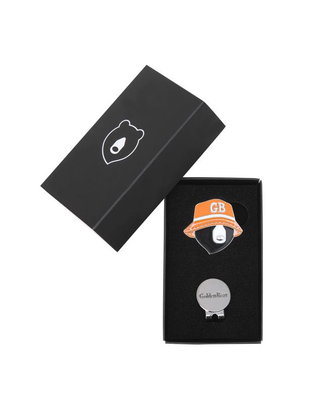 골든베어 (U) Bucket Bear Ball Marker G6GJX26111ORX 착용컷