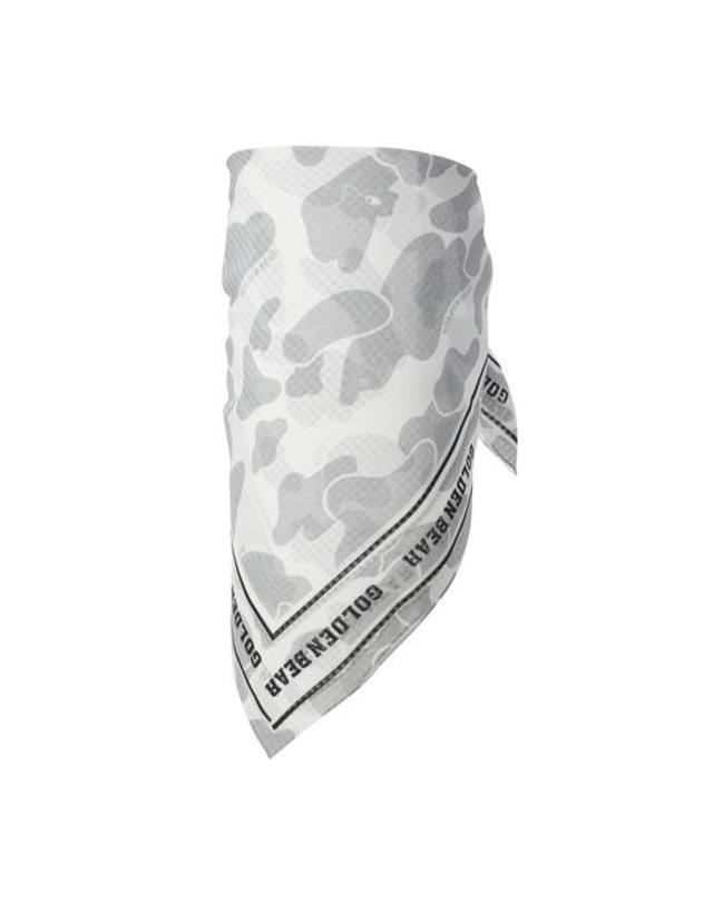 골든베어 (W) Seersucker-like Scarf G6GJX26411WHX 착용컷