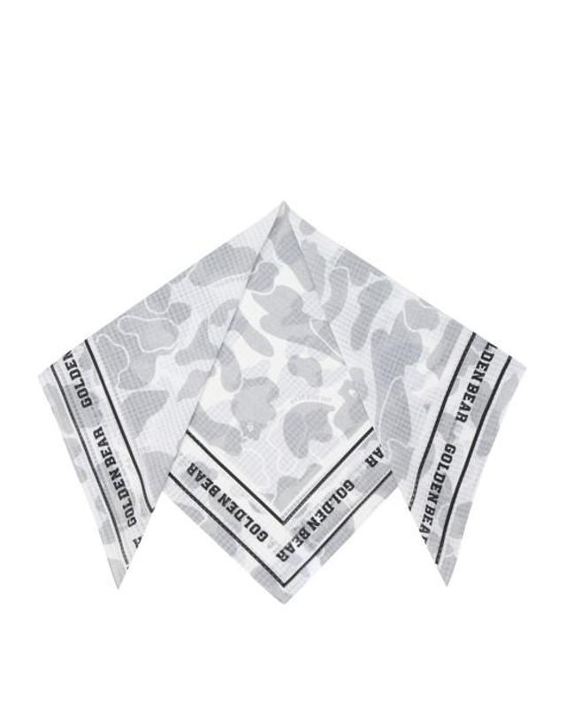 골든베어 (W) Seersucker-like Scarf G6GJX26411WHX 착용컷