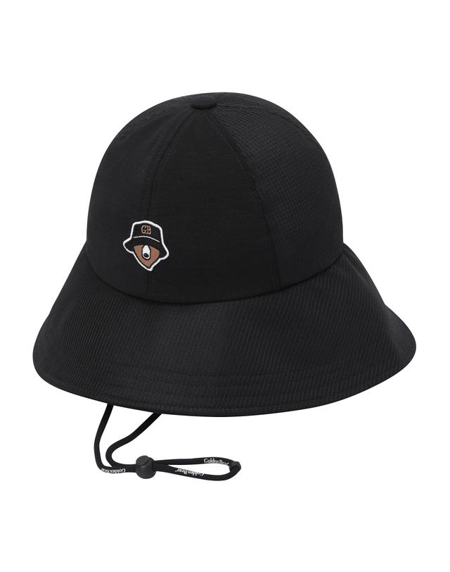 골든베어 (W) Mesh Hybrid Bucket Hat G6RAX26381BKX 착용컷