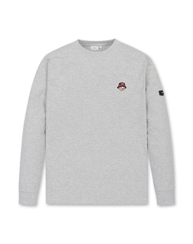 골든베어 (공용) Essential Color Long Sleeve T-shirt G4TAW26002GYX 착용컷