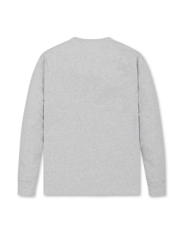 골든베어 (공용) Essential Color Long Sleeve T-shirt G4TAW26002GYX 착용컷