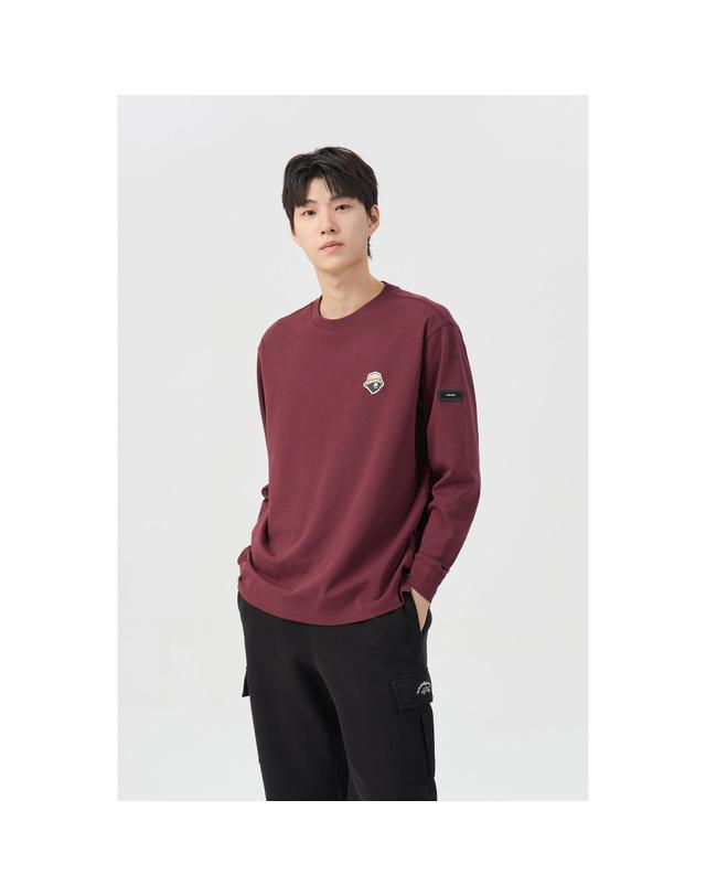 골든베어 (공용) Essential Color Long Sleeve T-shirt G4TAW26002WIX 착용컷