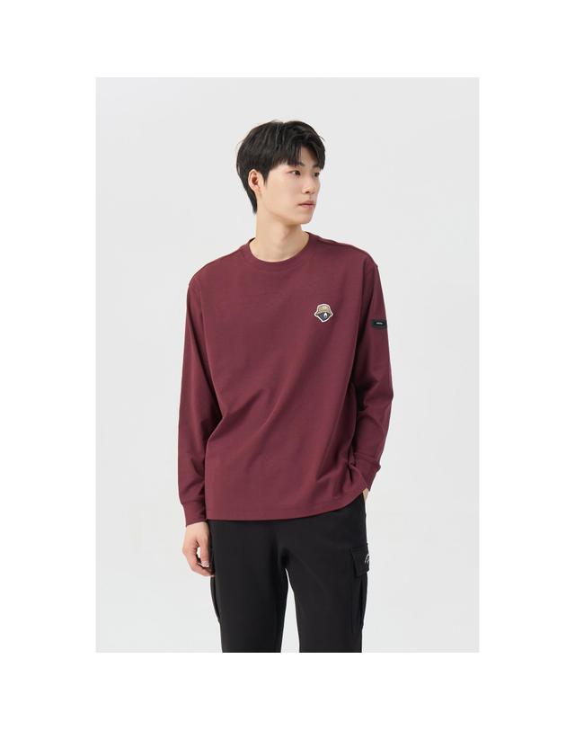 골든베어 (공용) Essential Color Long Sleeve T-shirt G4TAW26002WIX 착용컷