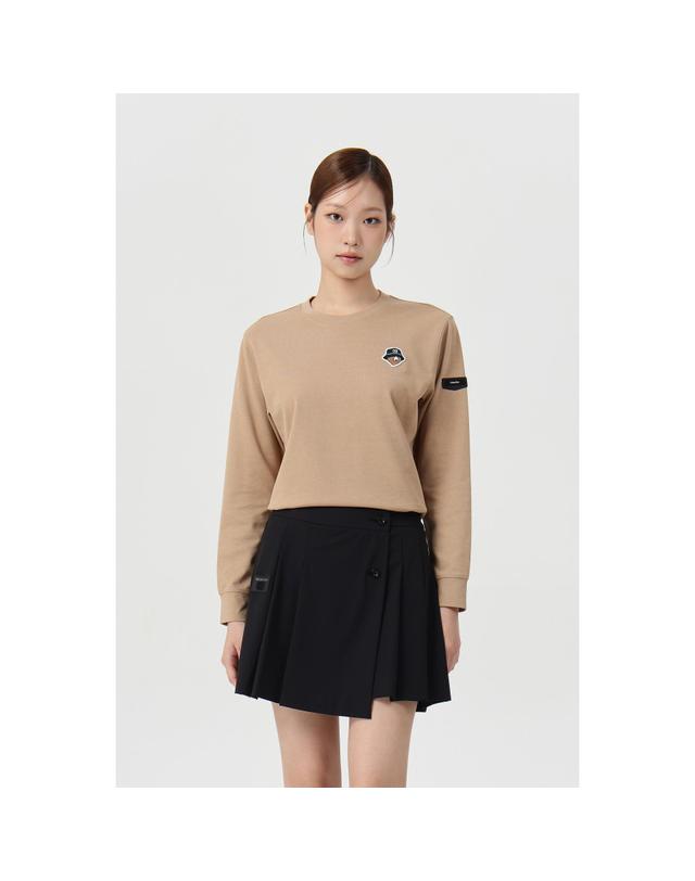 골든베어 (공용) Essential Color Long Sleeve T-shirt G4TAW26002BEX 착용컷