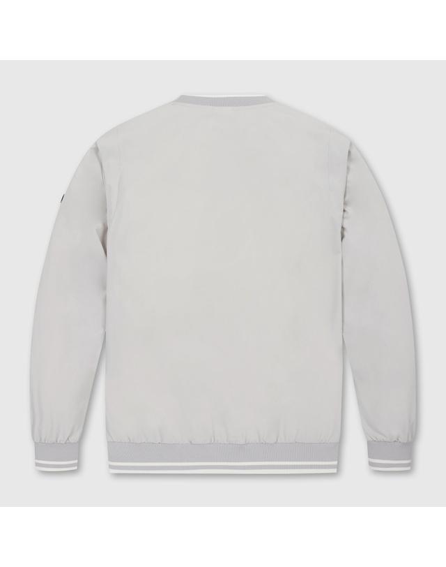 골든베어 (남성) Essential Crewneck Woven Pullover G4TAW26003GYX 착용컷