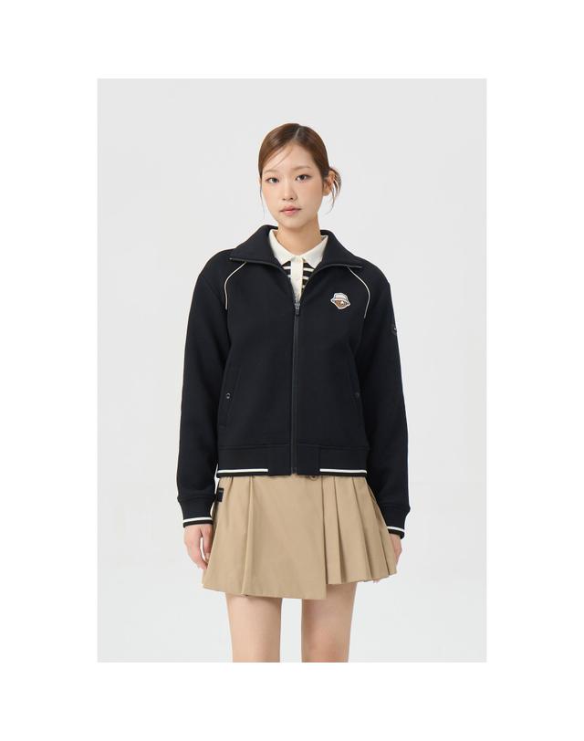골든베어 (여성) Jersey Graphic Jumper G5UAW26002BKX 착용컷